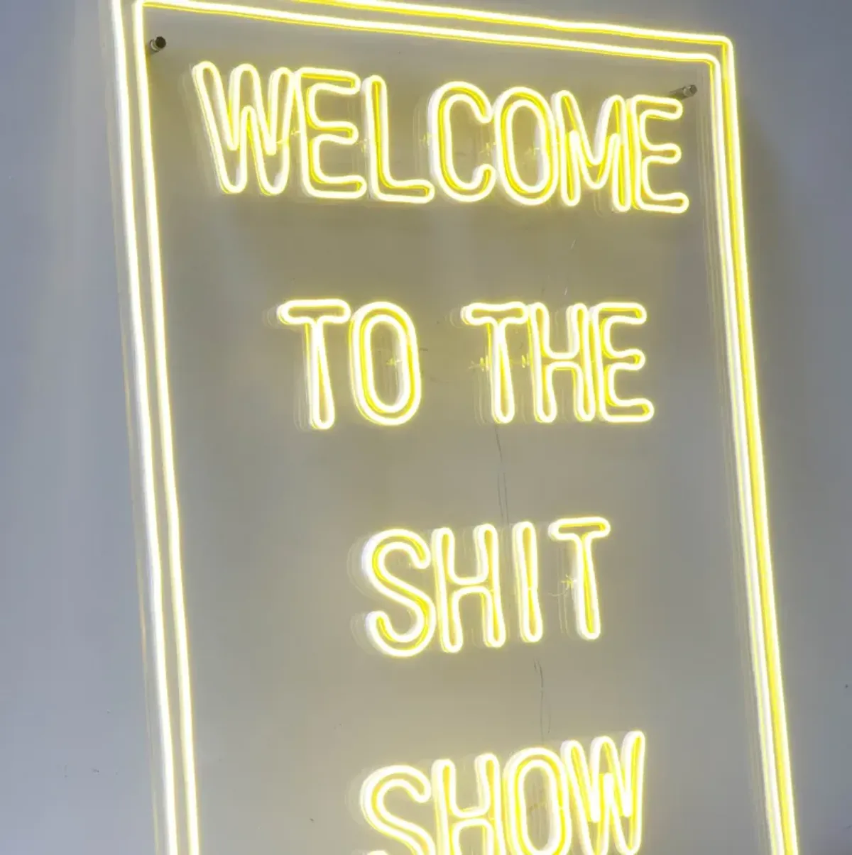 The Show Neon Sign