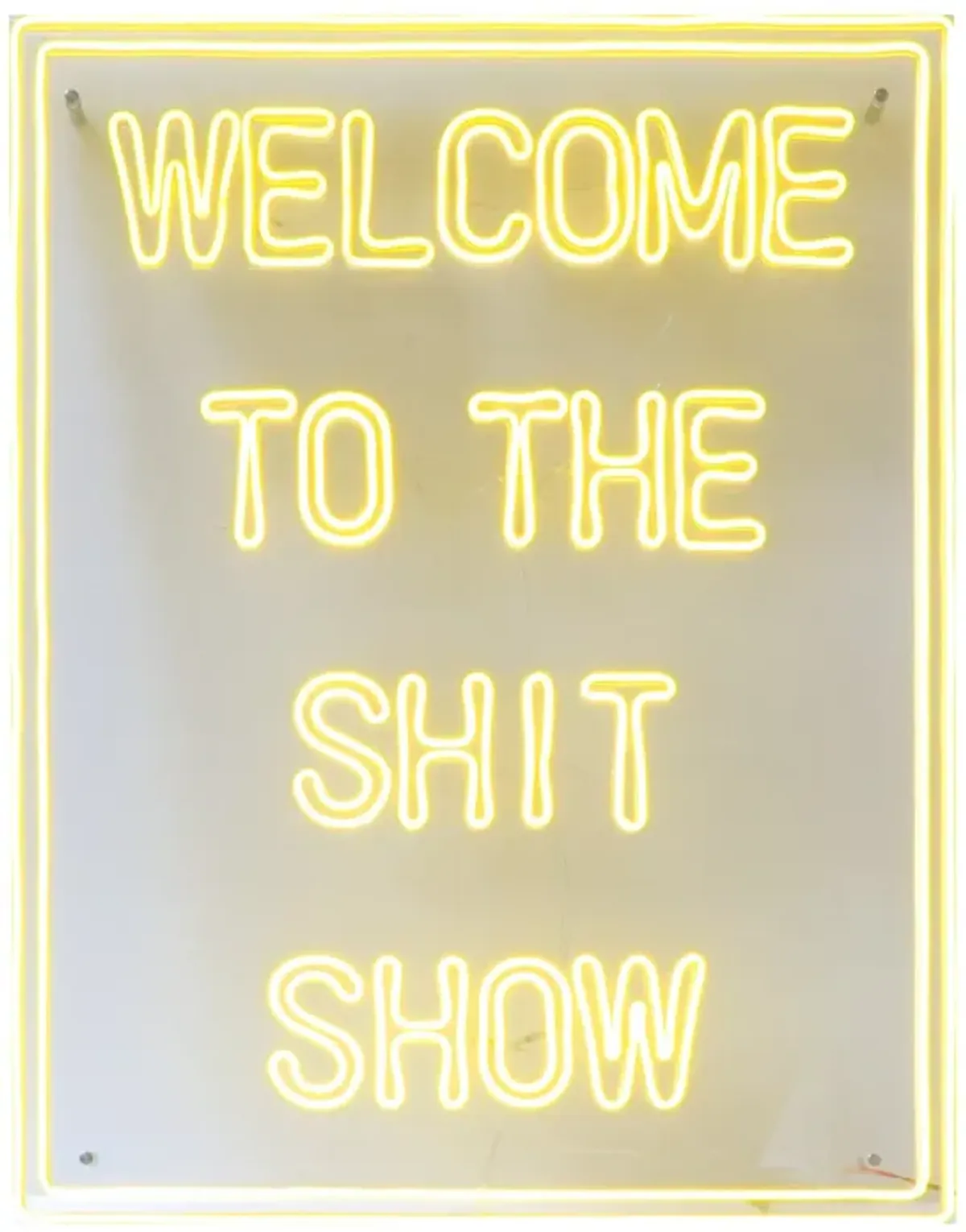 The Show Neon Sign