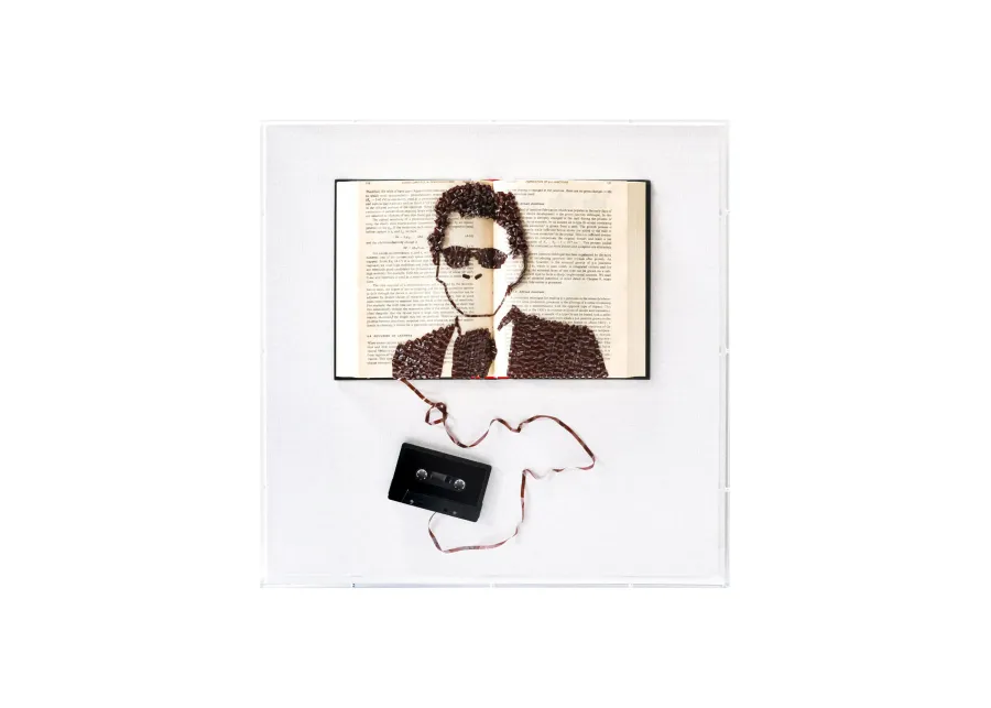 Cassette Portrait - Karl Lagerfeld