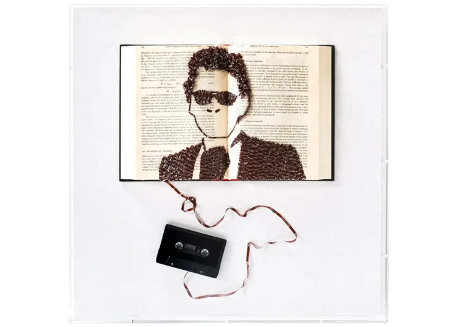 Cassette Portrait - Karl Lagerfeld