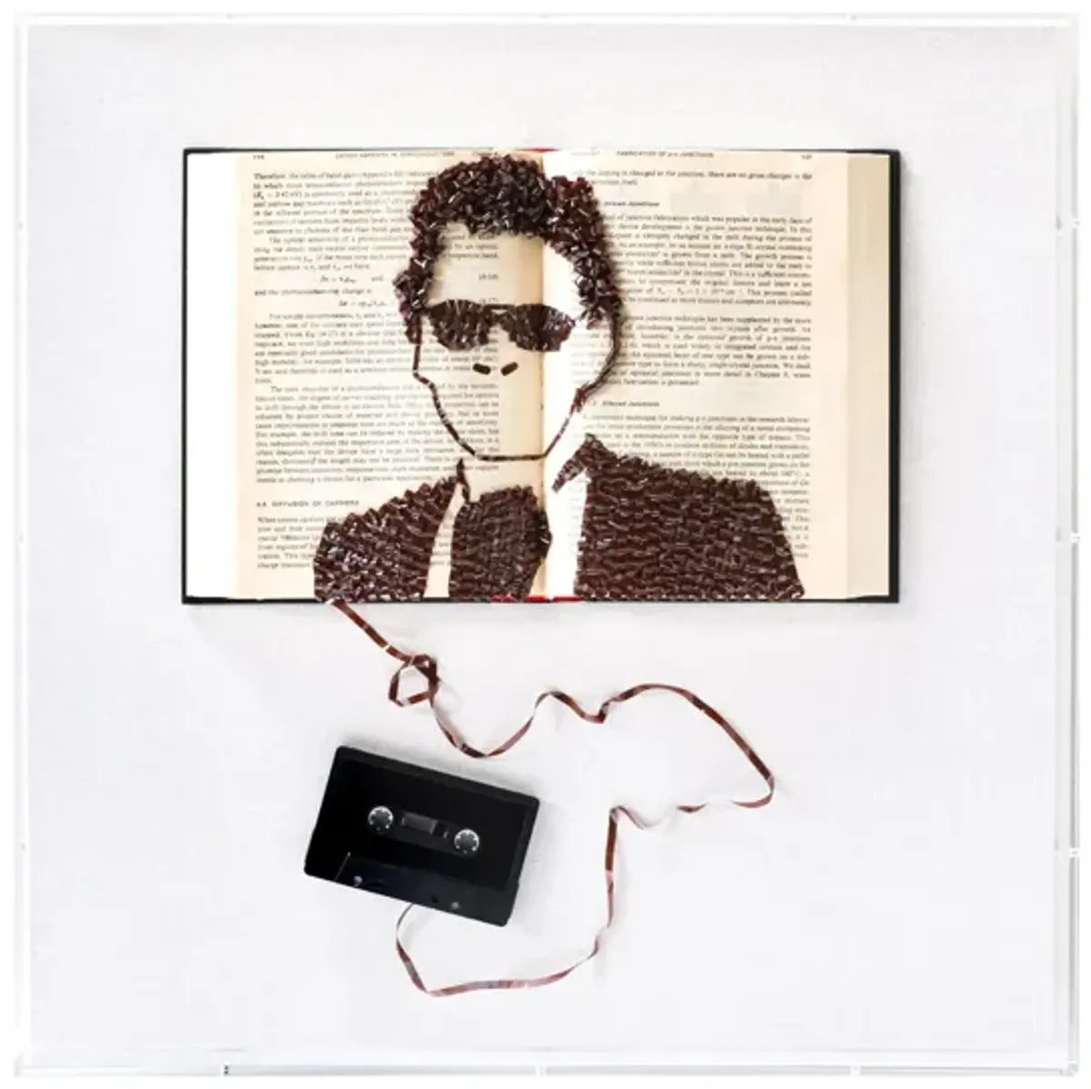 Cassette Portrait - Karl Lagerfeld