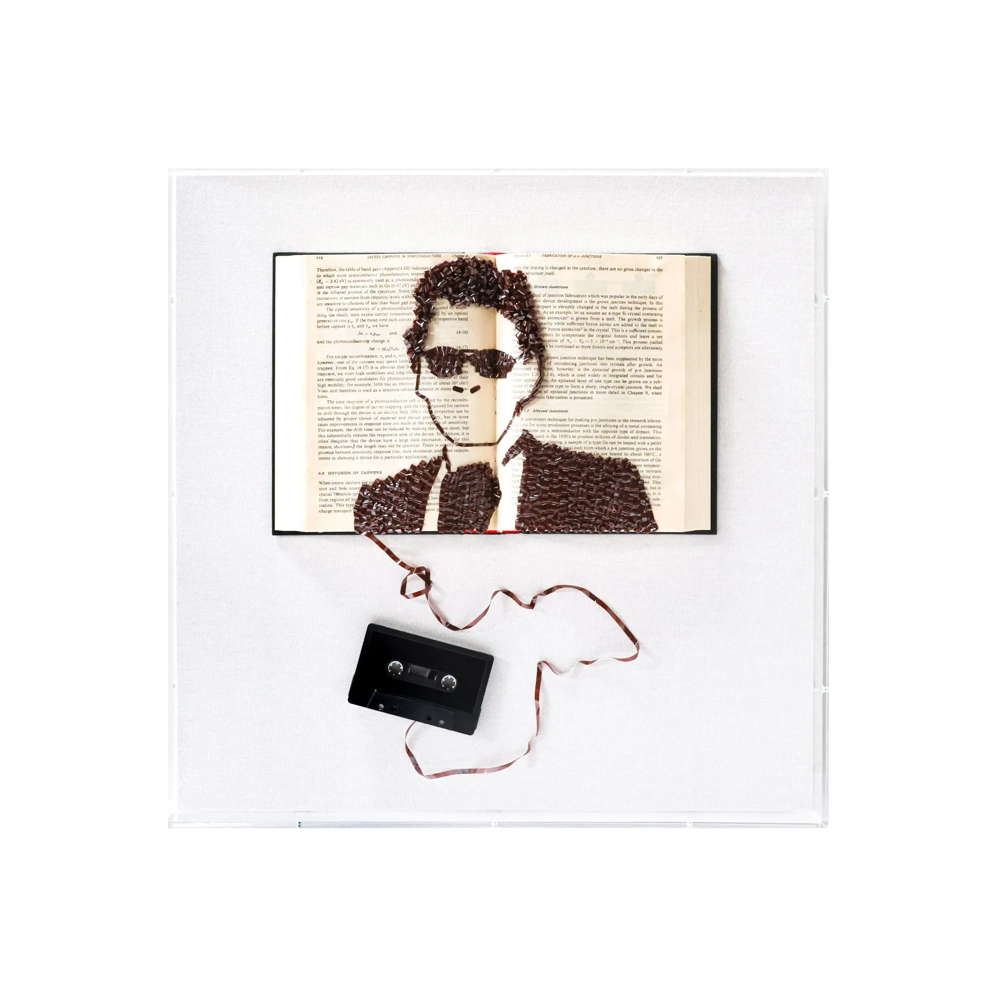 Cassette Portrait - Karl Lagerfeld