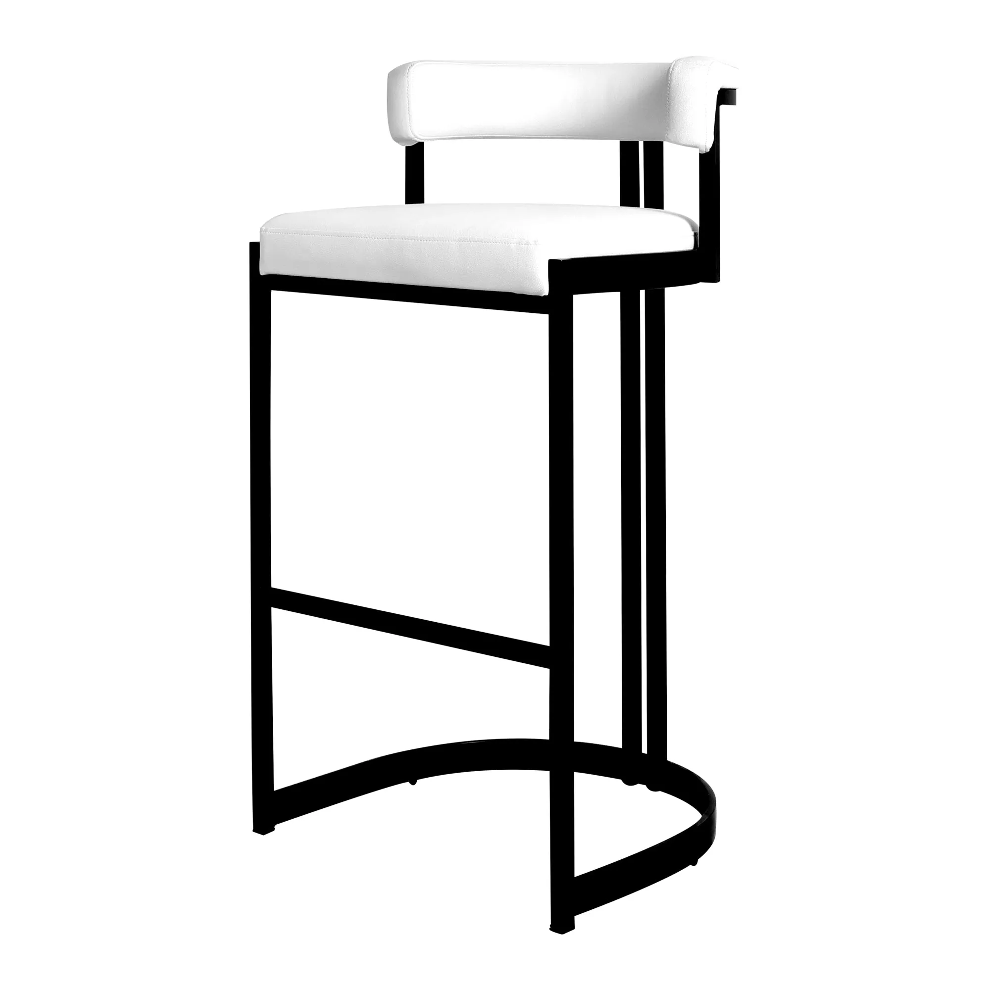 Build Your Own Ballantine Bar Stool in Matte Black