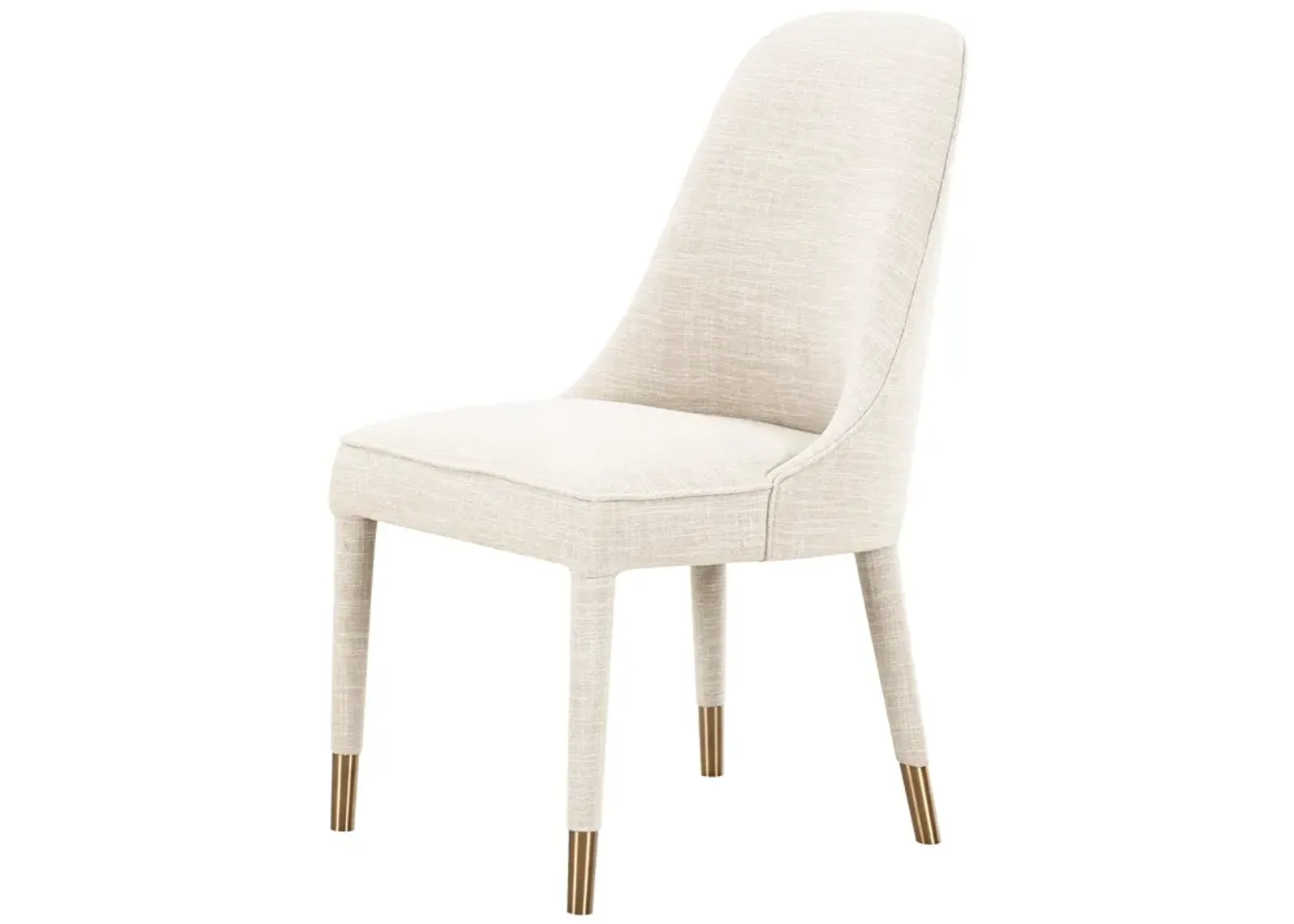 Tavish Dining Chair in Oatmeal Linen