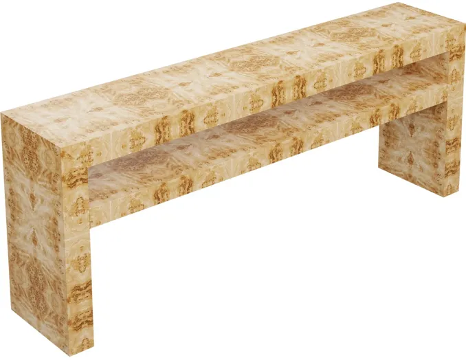 Custom Tiered Savannah Console Table