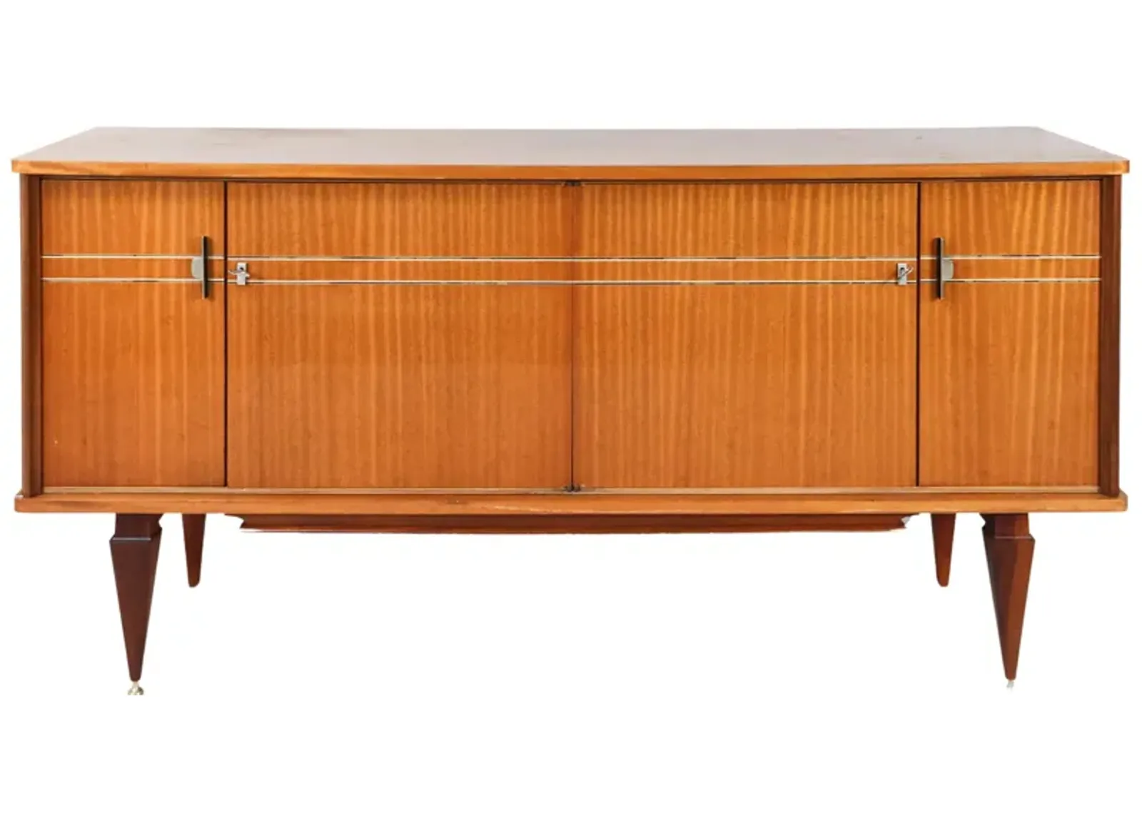 French Modern Light Mahogany Sideboard