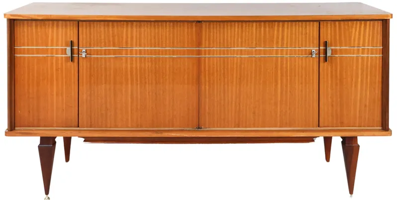 French Modern Light Mahogany Sideboard