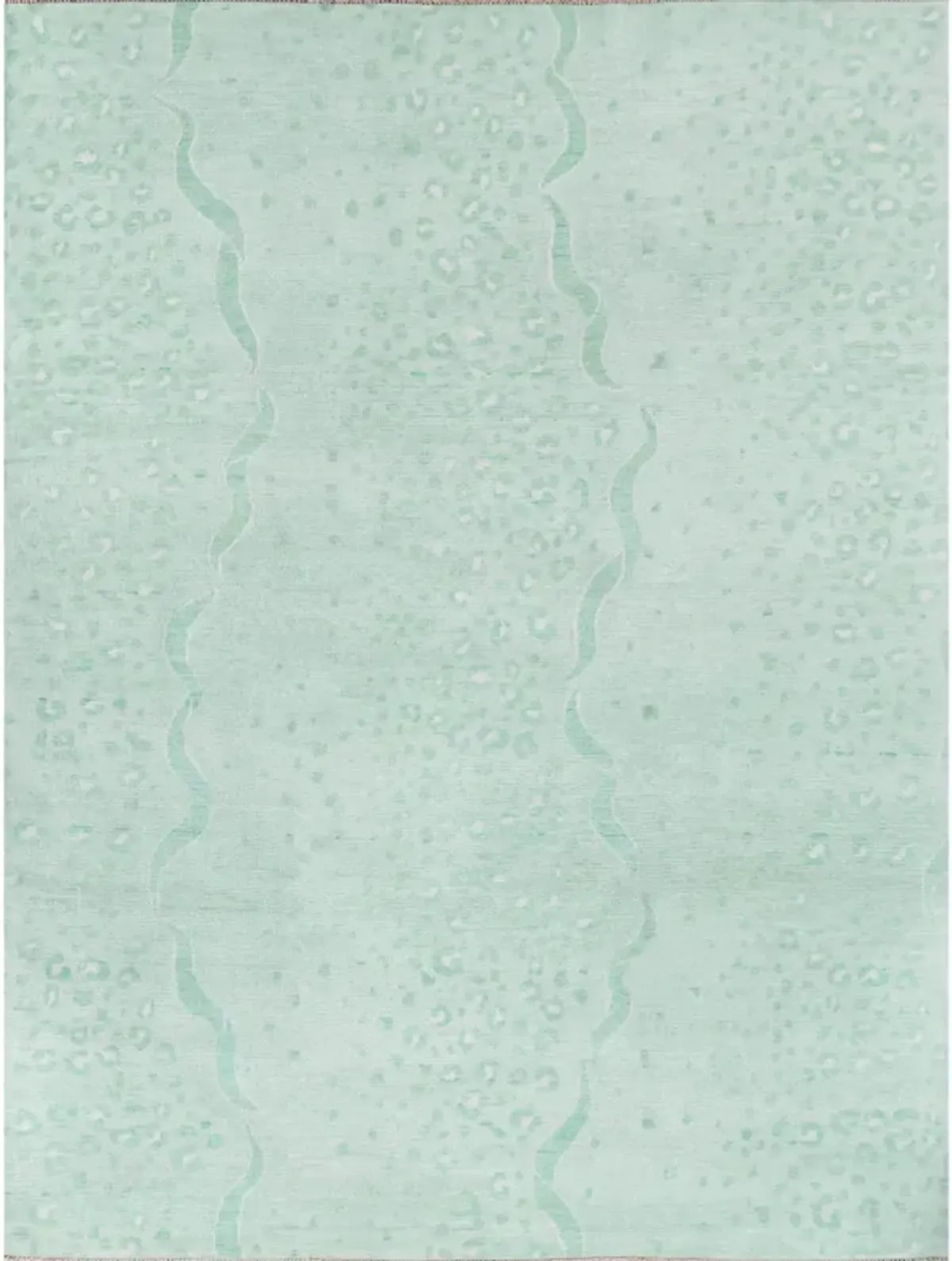 In Stock 8x10 Charlize Mint Turkish Knot Rug