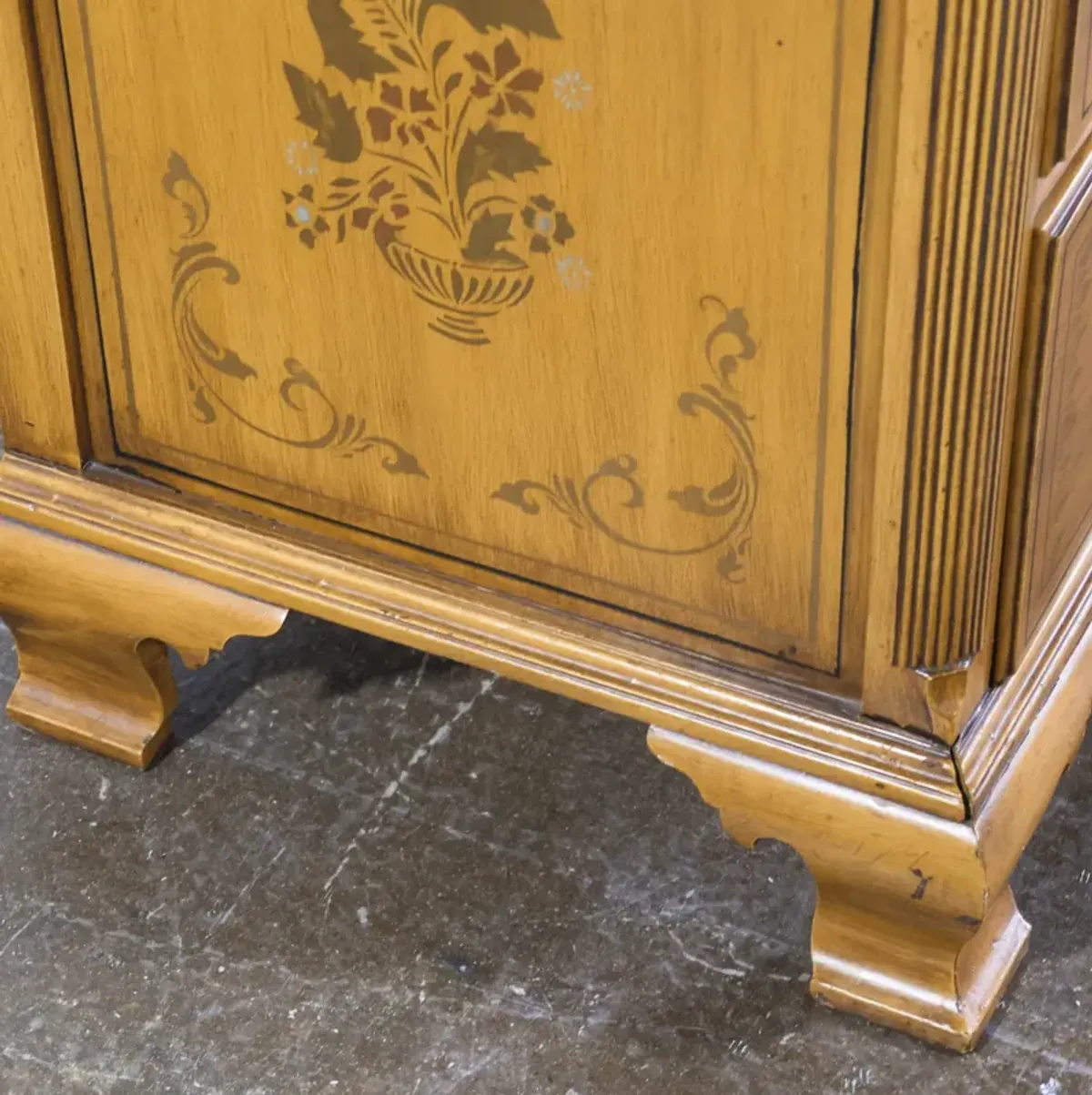 Traditional Chest with Floral Motif