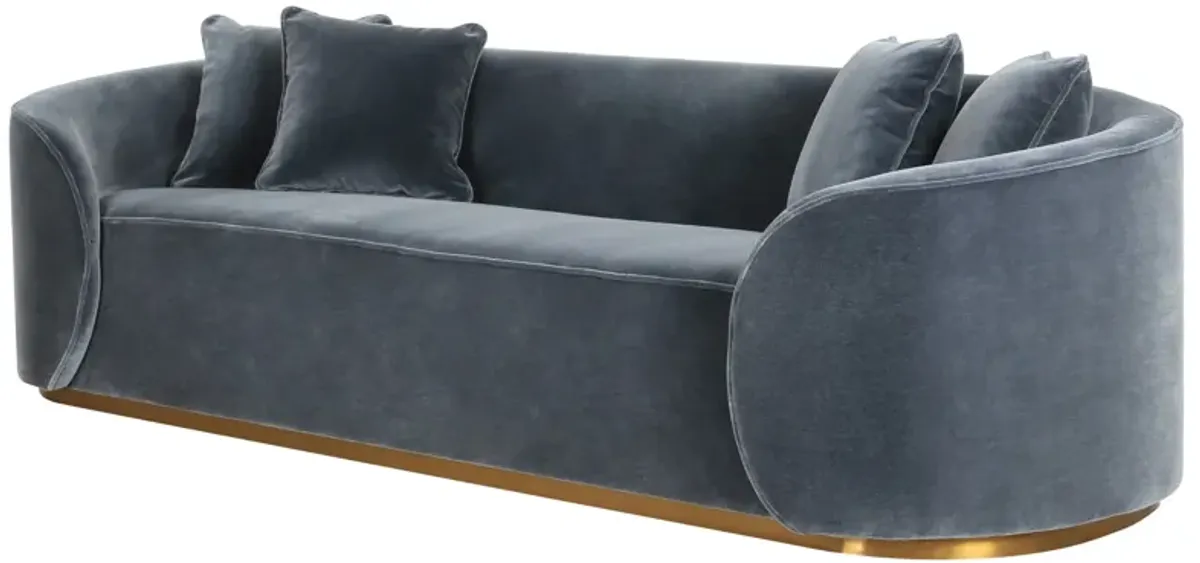 Martita Sofa in Slate Blue