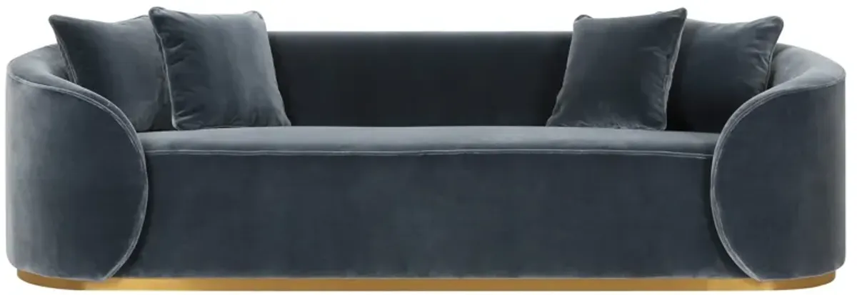 Martita Sofa in Slate Blue