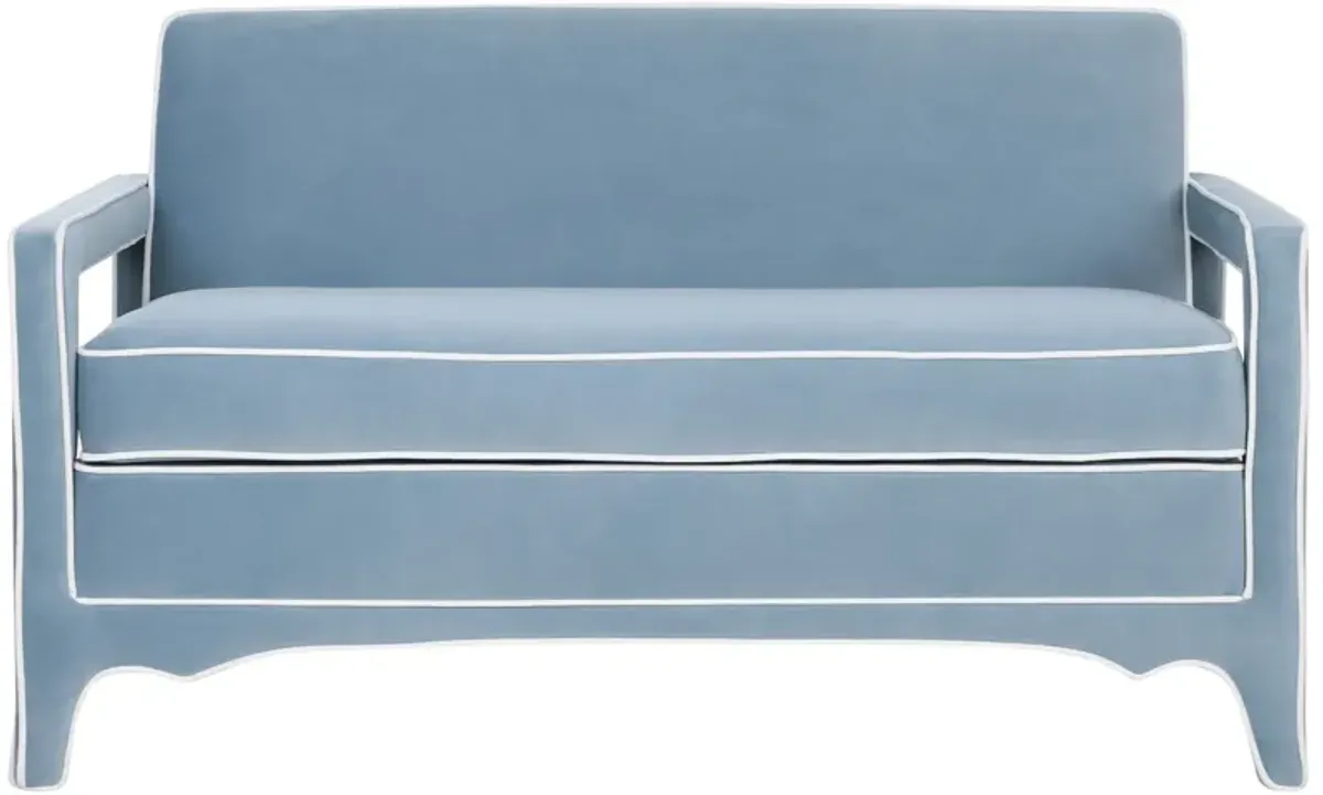 Cary Loveseat in Frost Blue