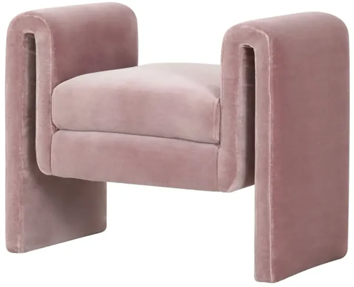 Promenade Ottoman in Lilac