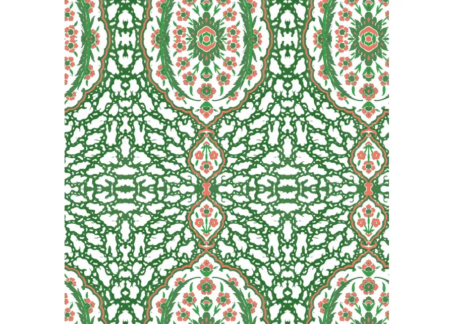 Ottoman Jewel Wallpaper - Kelly Green