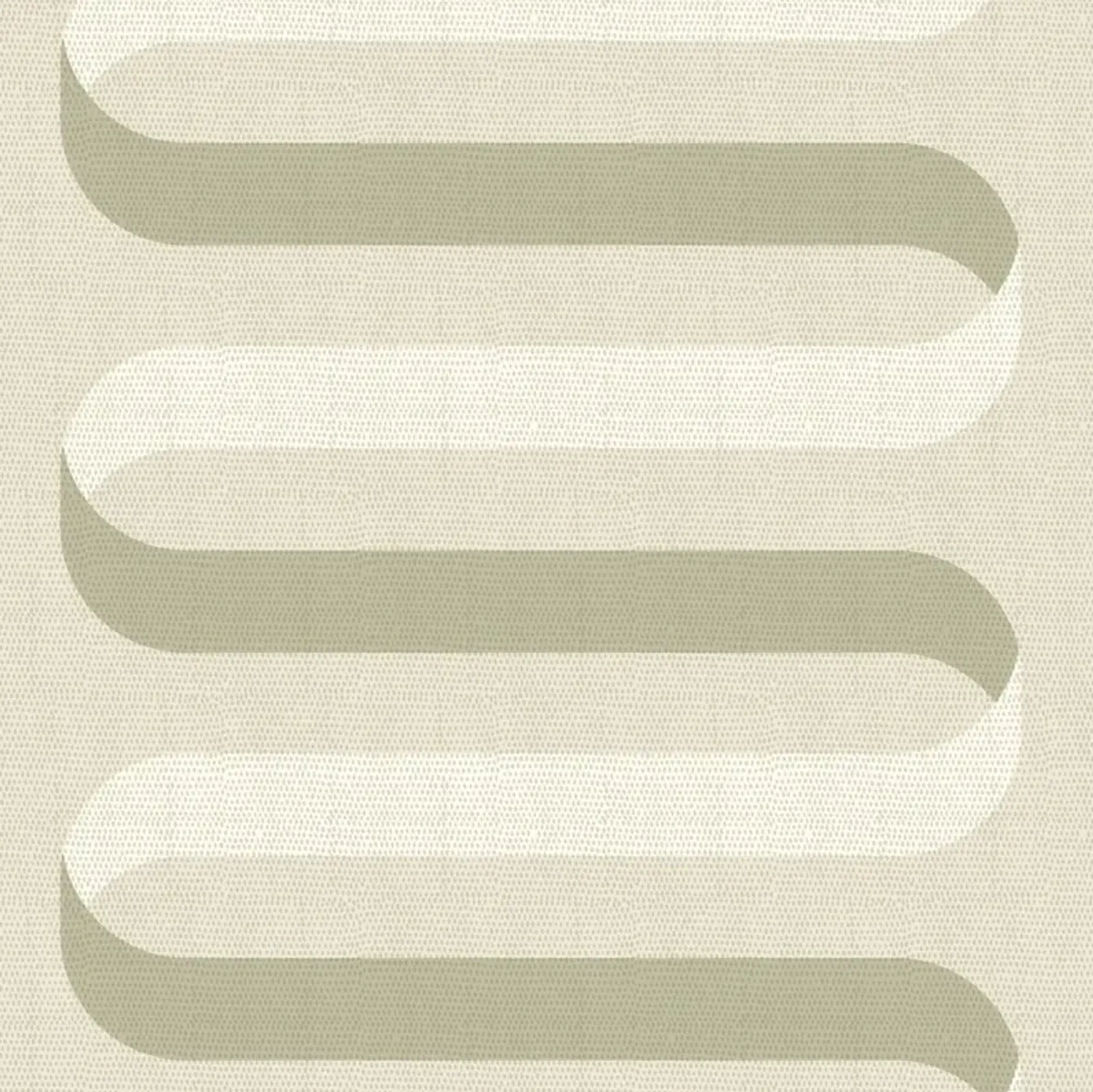 Folding Ribbon Wallpaper - Tusk