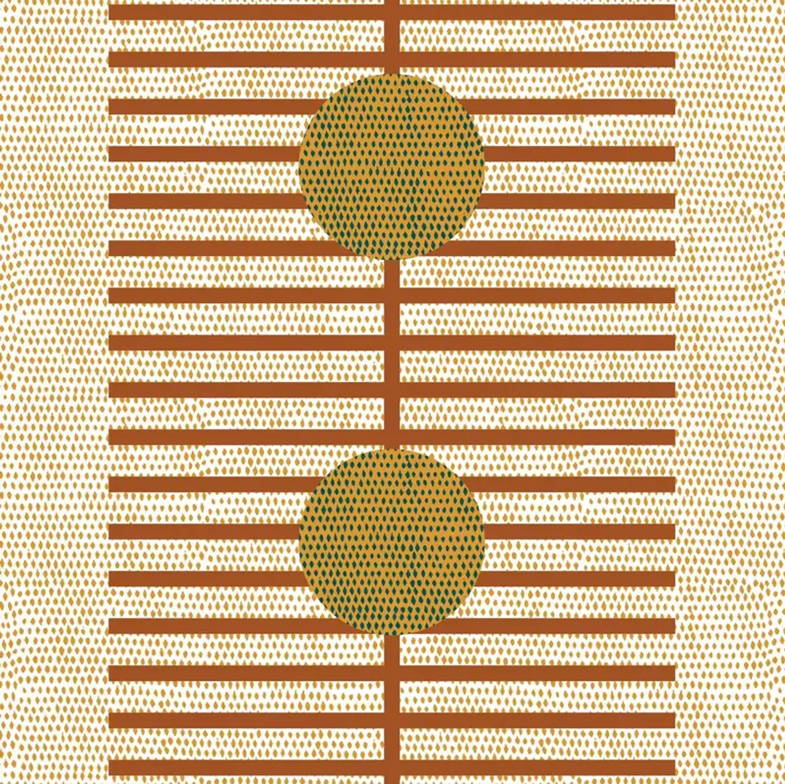 Nomalanga Wallpaper - Terracotta