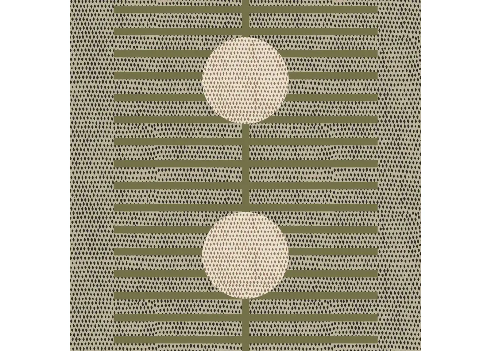 Nomalanga Wallpaper - Olive & Linen