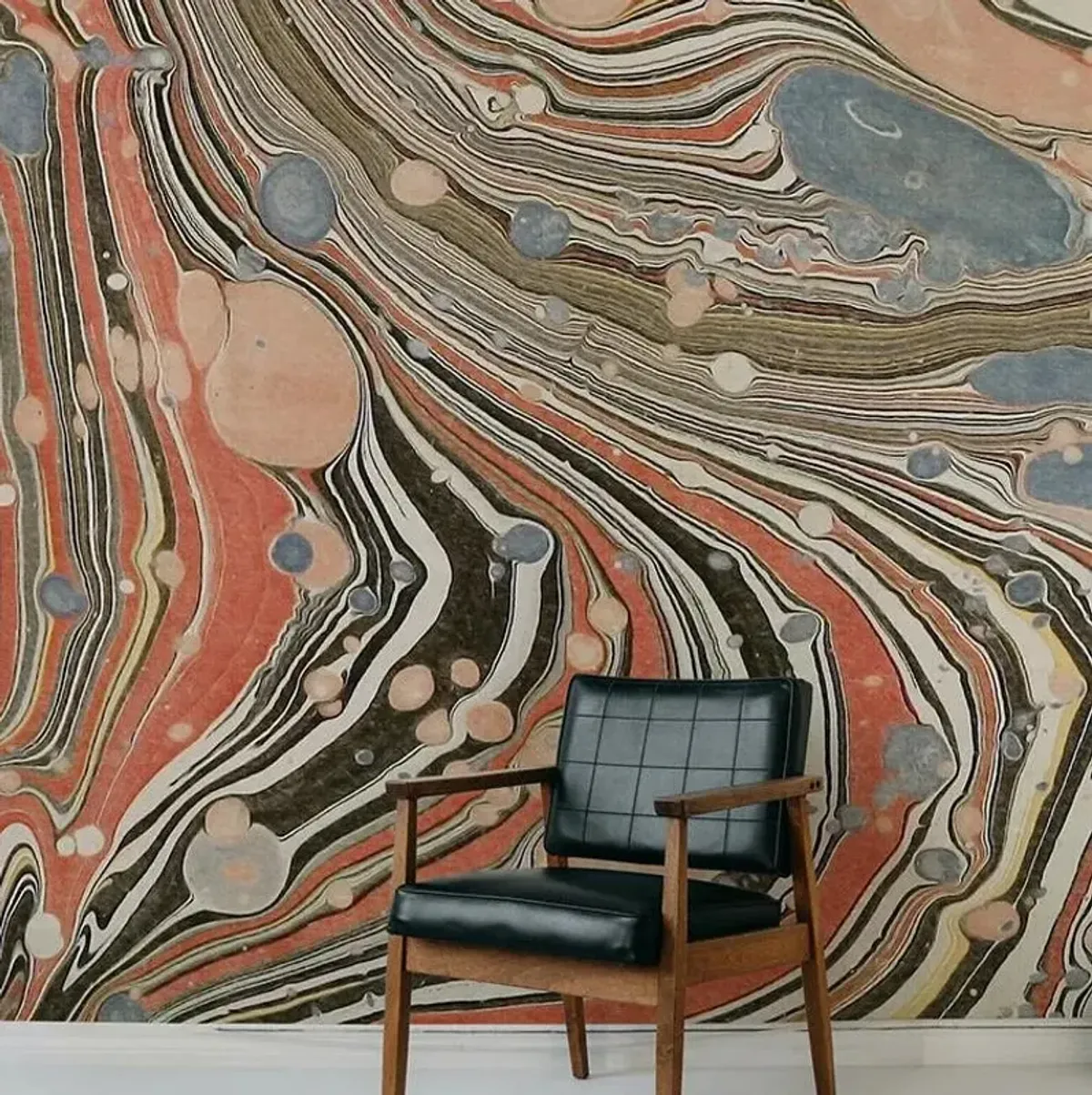 Chimera Marble Mural - Polychrome