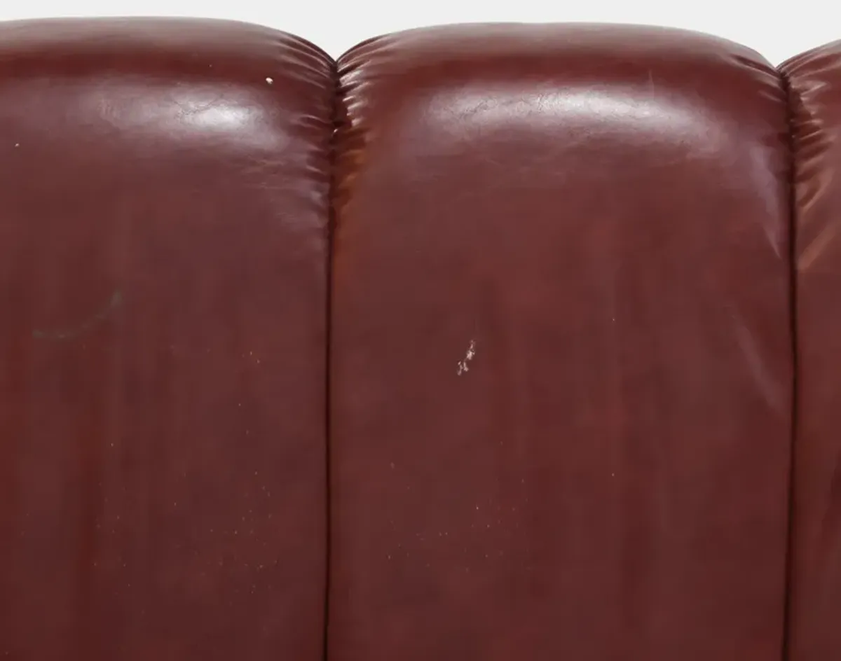 Burgundy Sofa