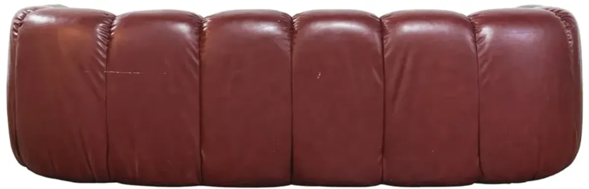 Burgundy Sofa