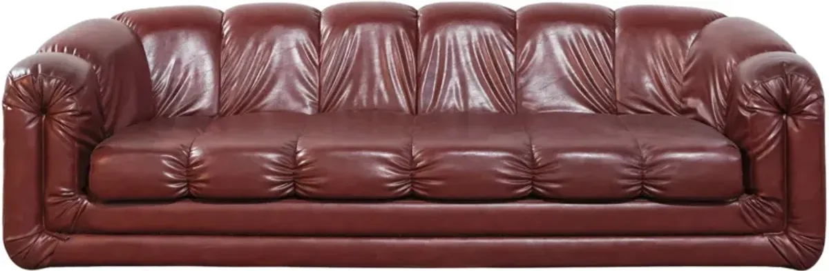 Burgundy Sofa