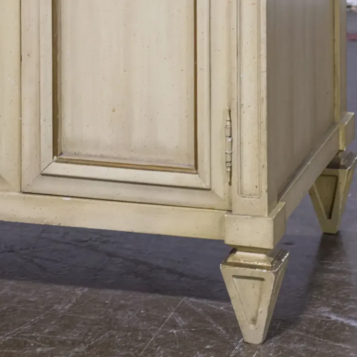 Six Door Credenza with Marble Top