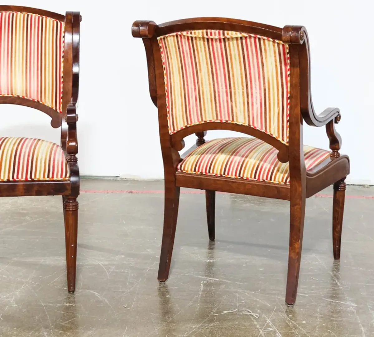 Pair Occasional Chairs by Baker