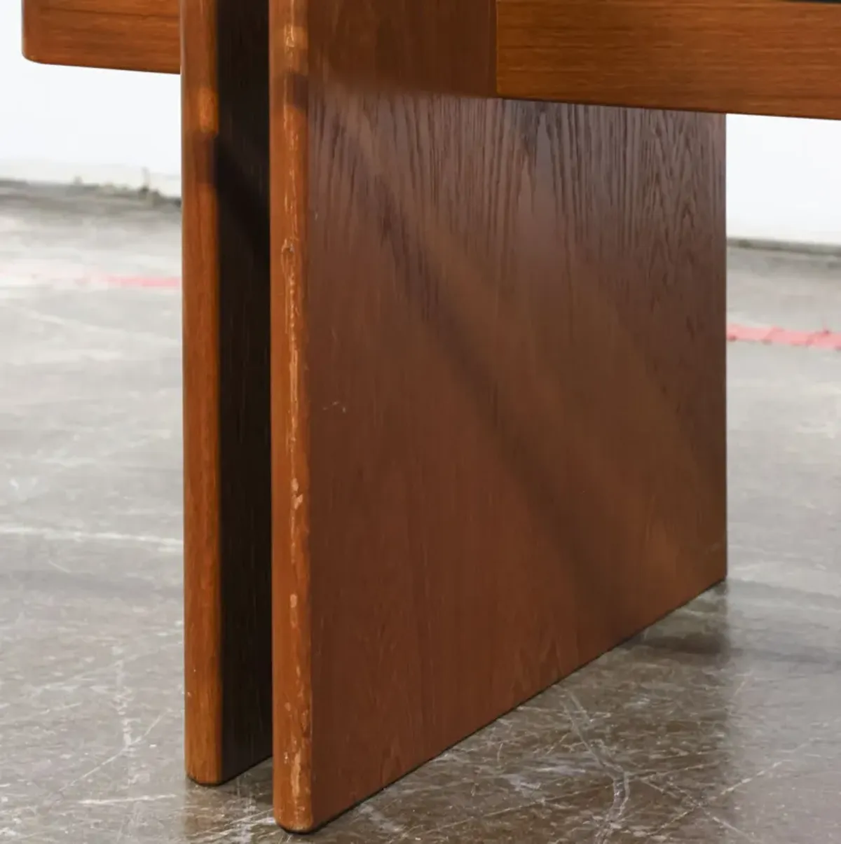 Modern Cocktail Table with Glass Top