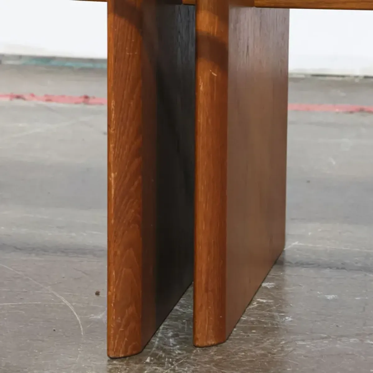 Modern Cocktail Table with Glass Top