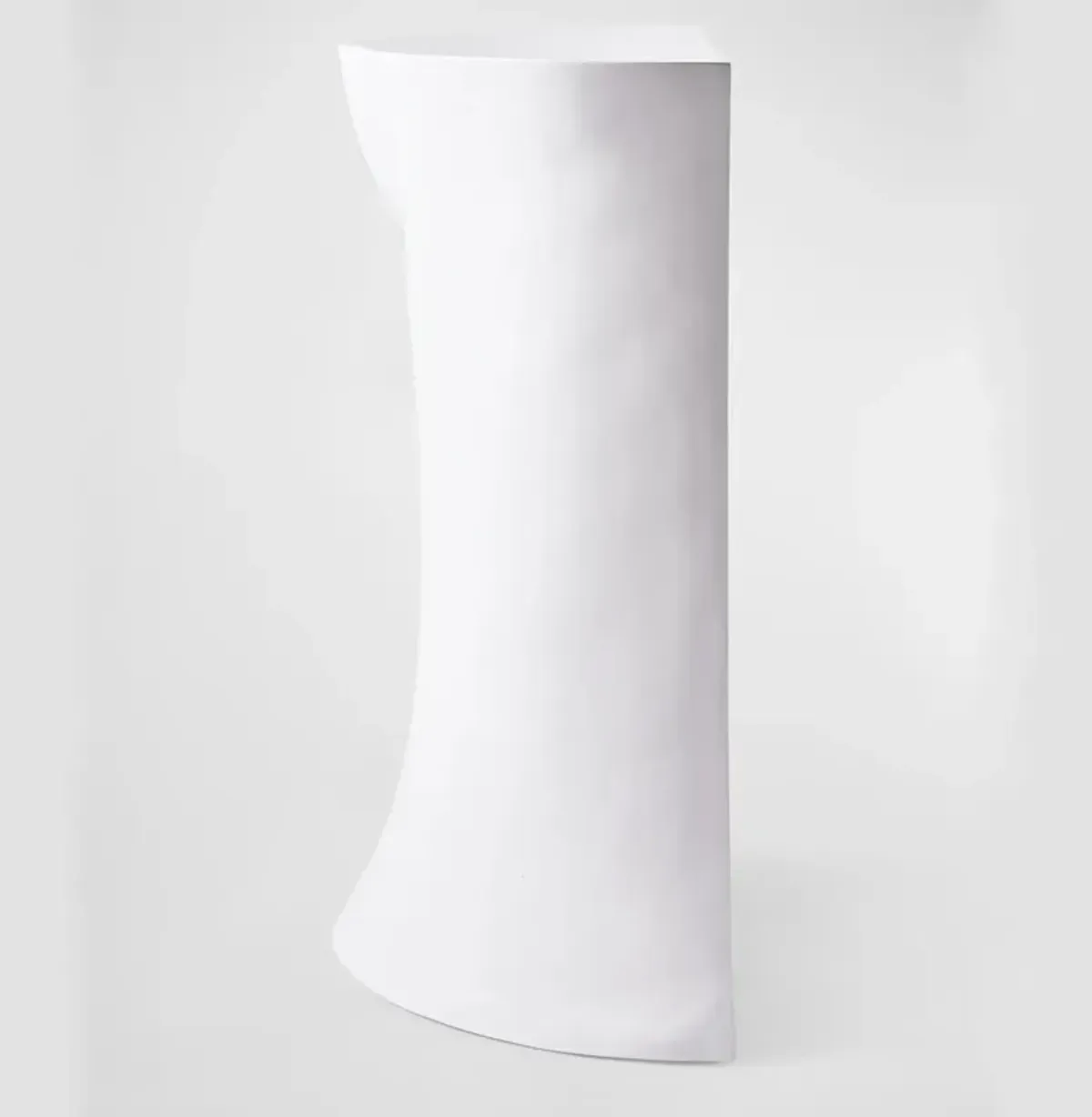 Right Head Side Table - White