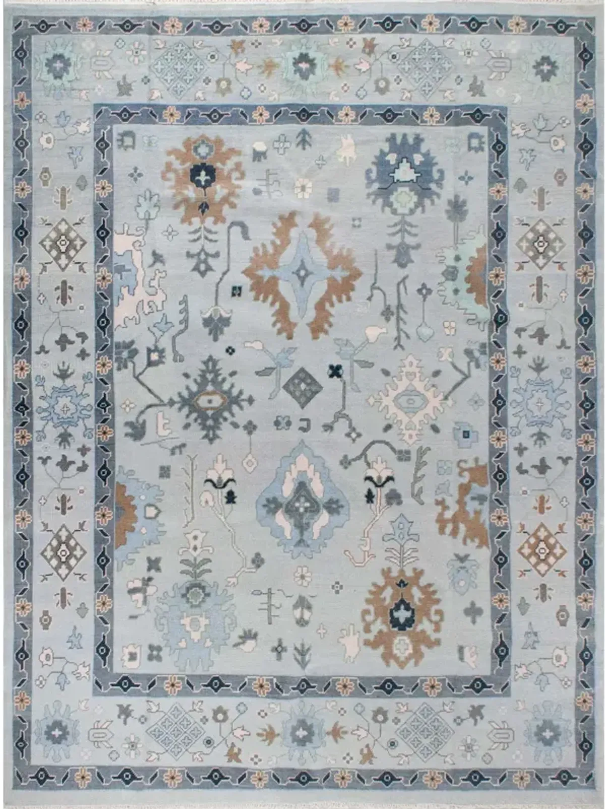 Quick Ship 8x10 Freya Turkish Knot Rug