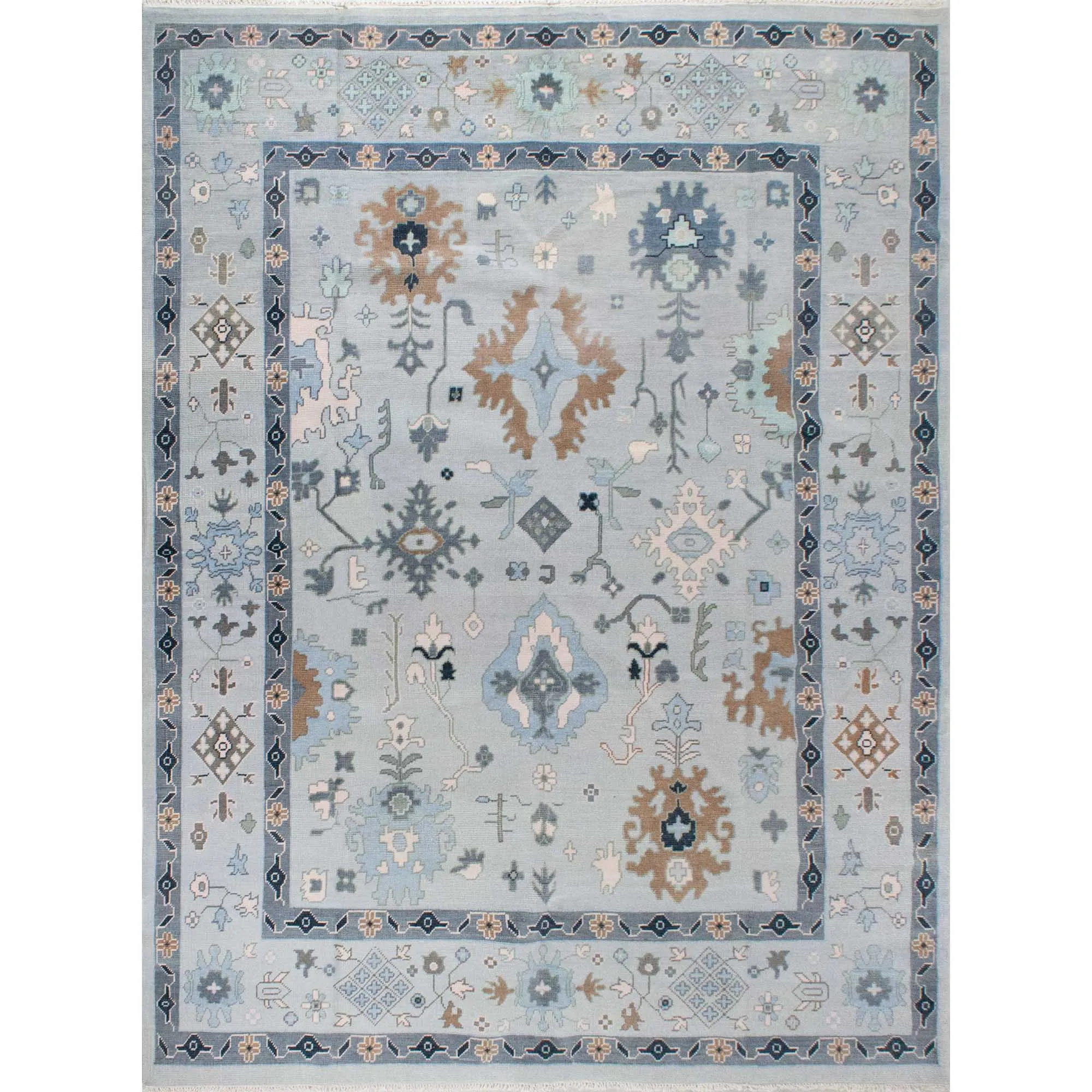 Quick Ship 8x10 Freya Turkish Knot Rug