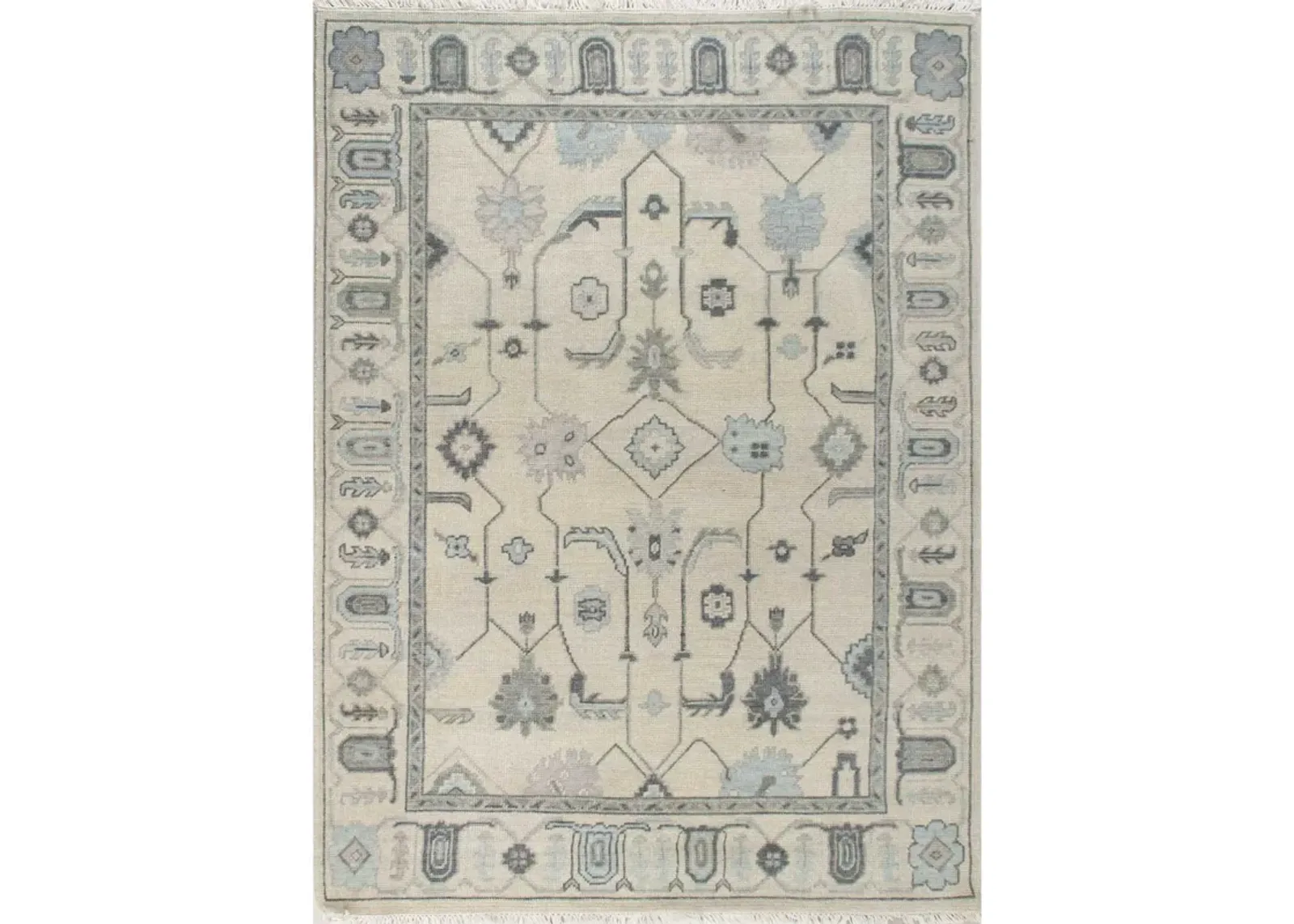 Quick Ship 8x10 Janie Turkish Knot Rug