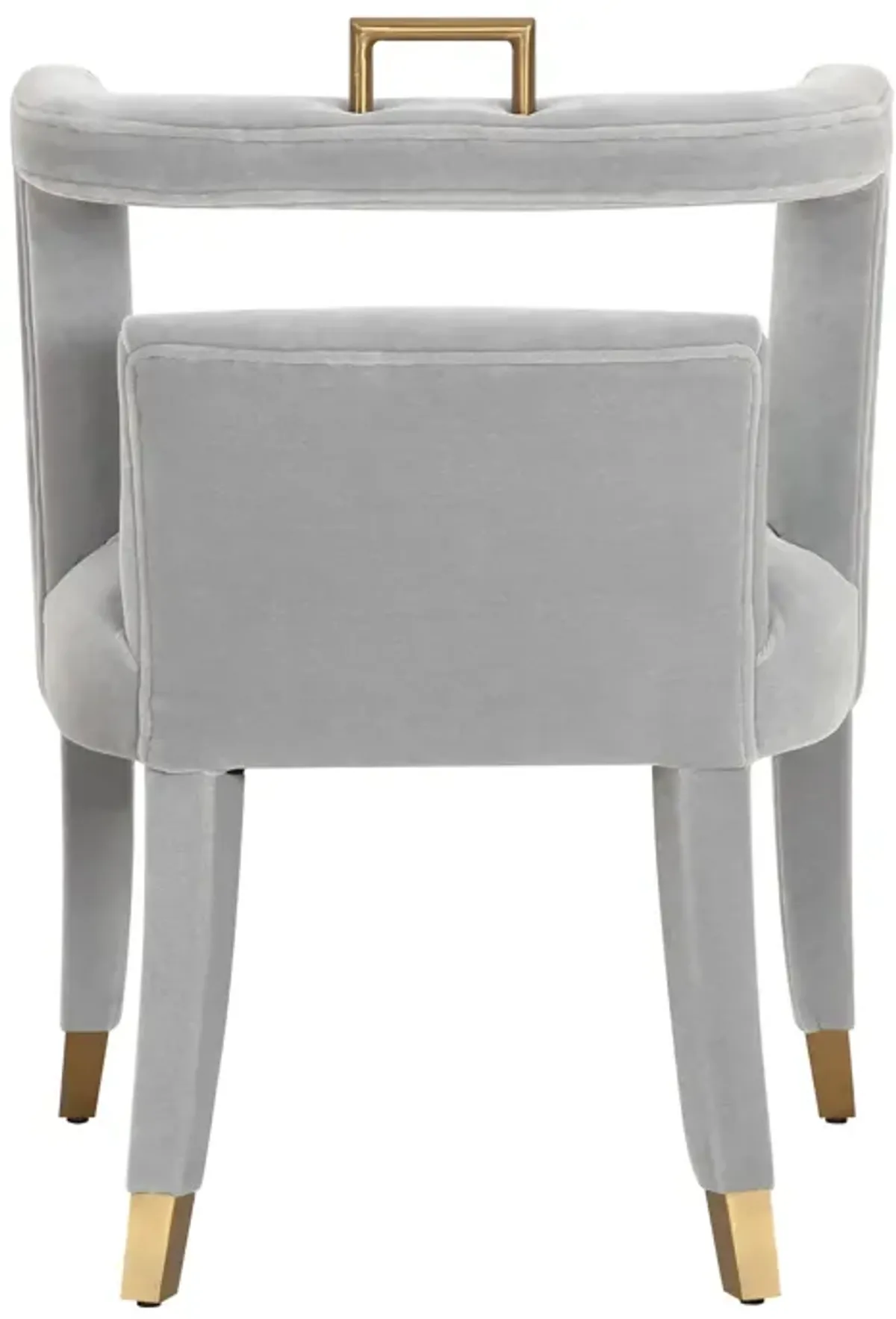 Revelry Dining Chair in Stone Velvet