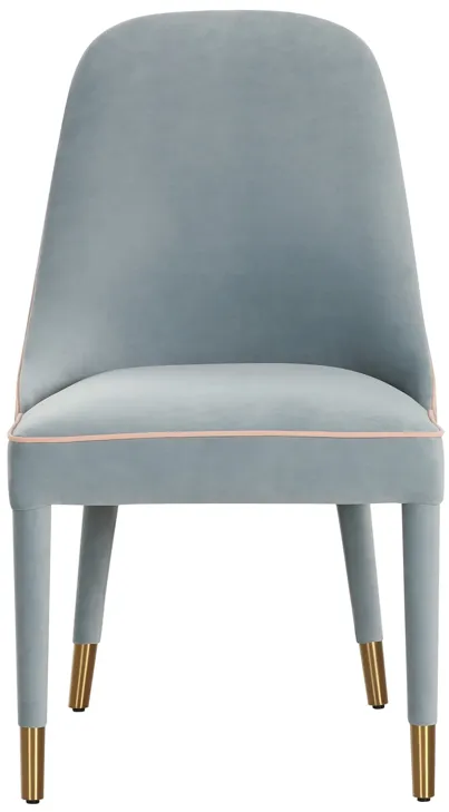 Tavish Dining Chair in Soft Blue