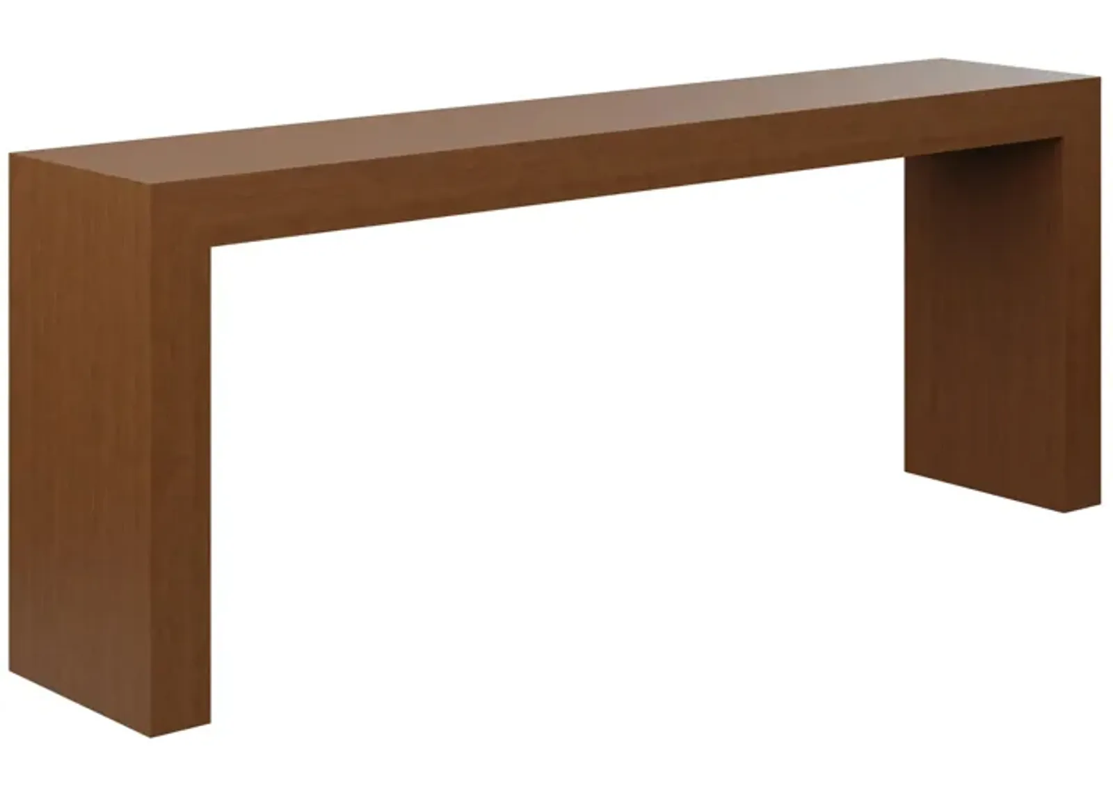 In Stock Savannah Console 80" in Walnut Veneer