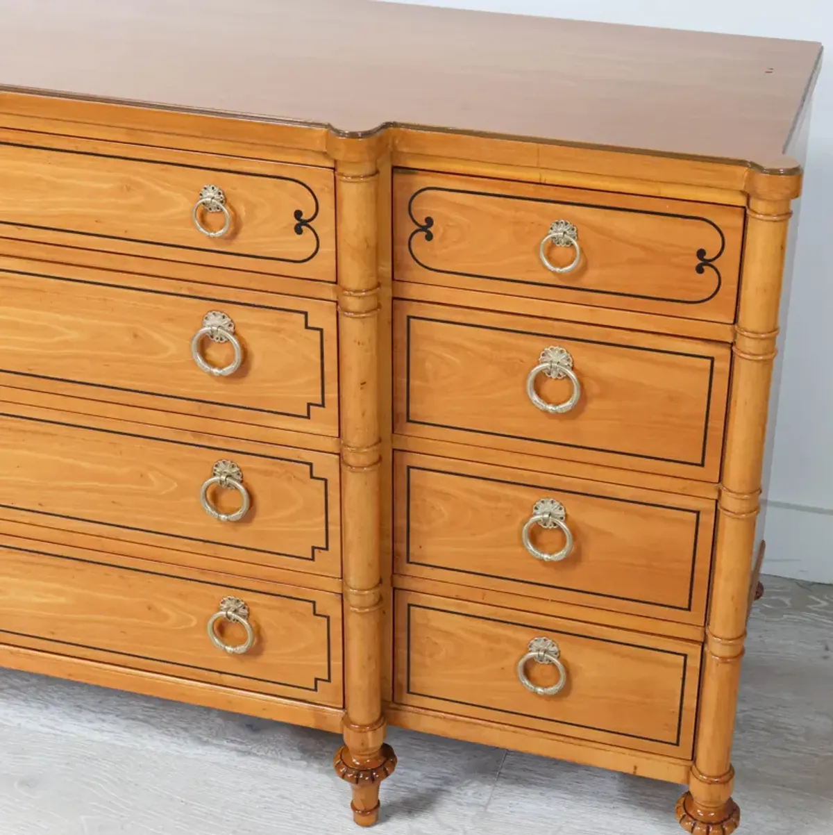 Traditional Dresser with Ring Hardware Restored