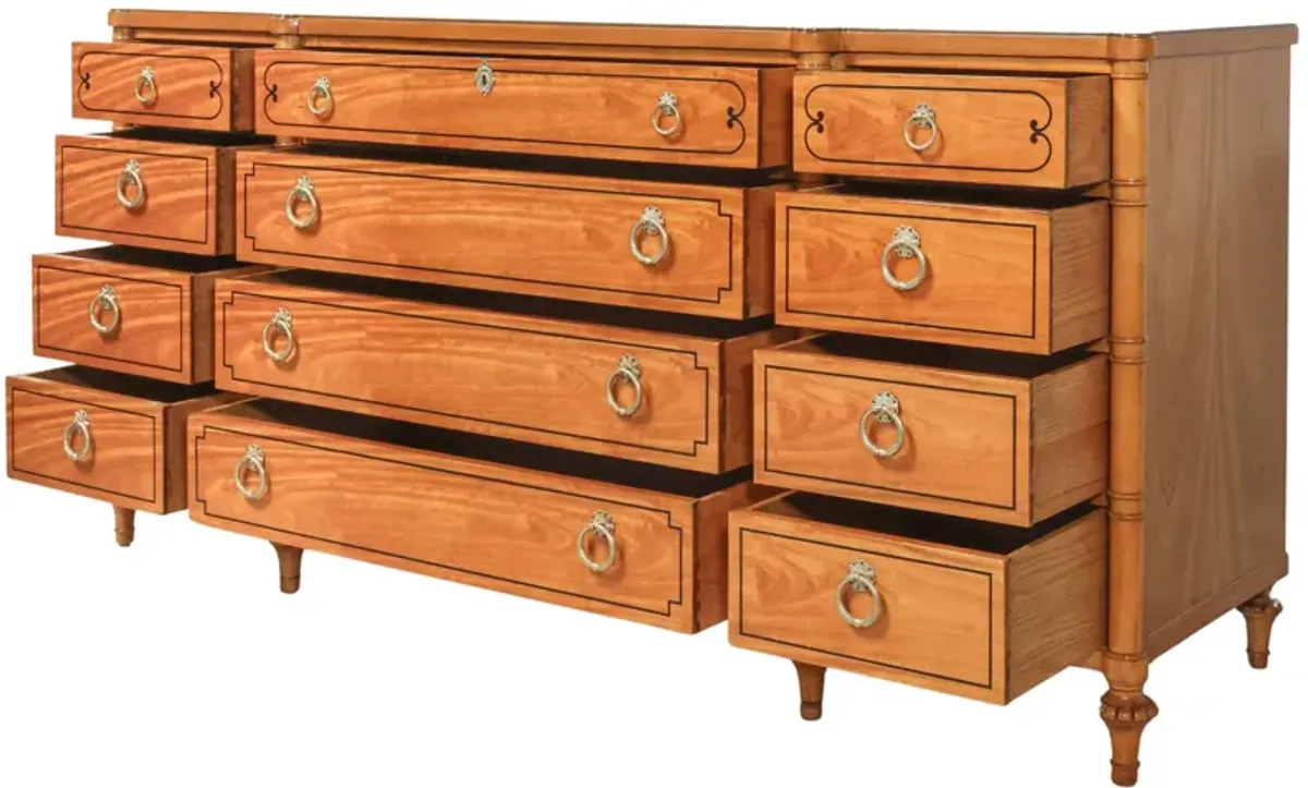 Traditional Dresser with Ring Hardware Restored