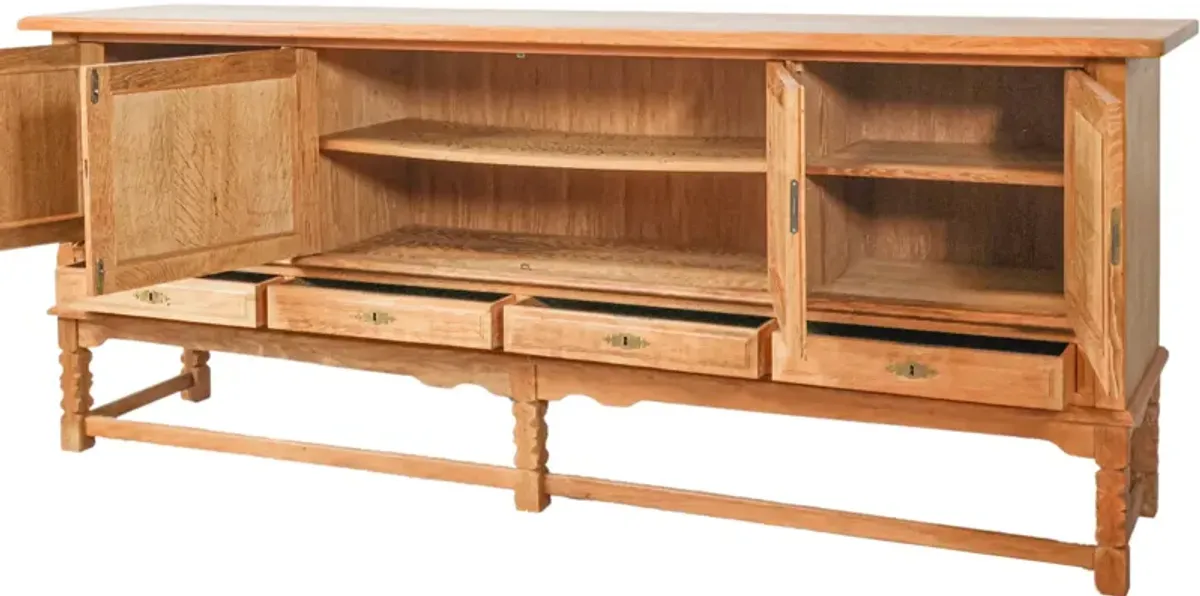 Danish Oak Sideboard / Credenza