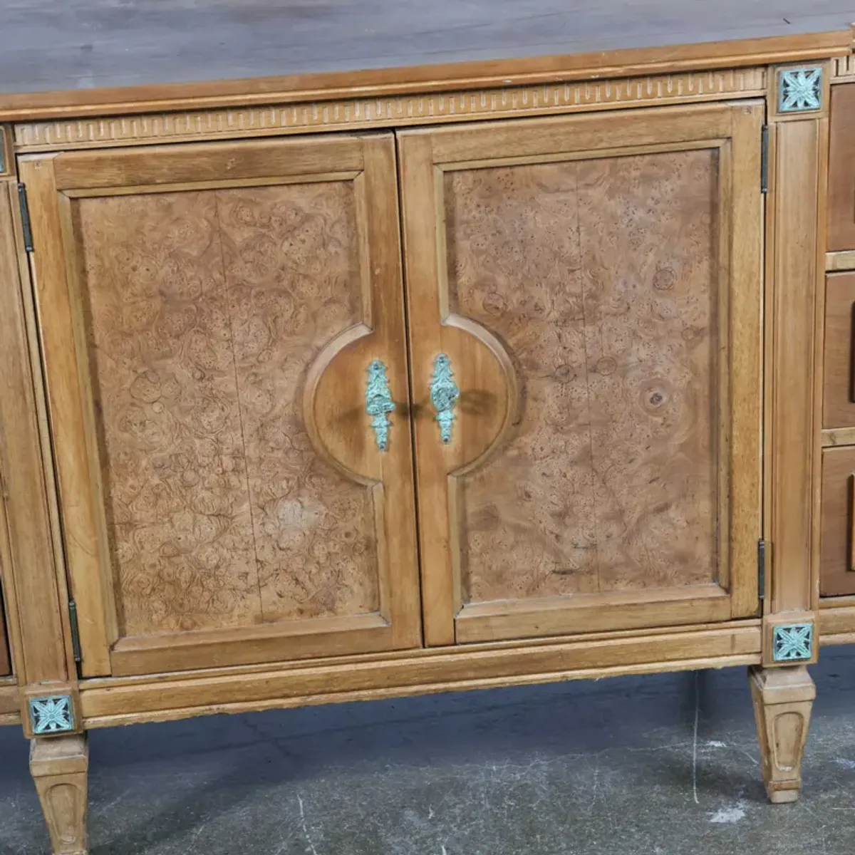 French Triple Dresser