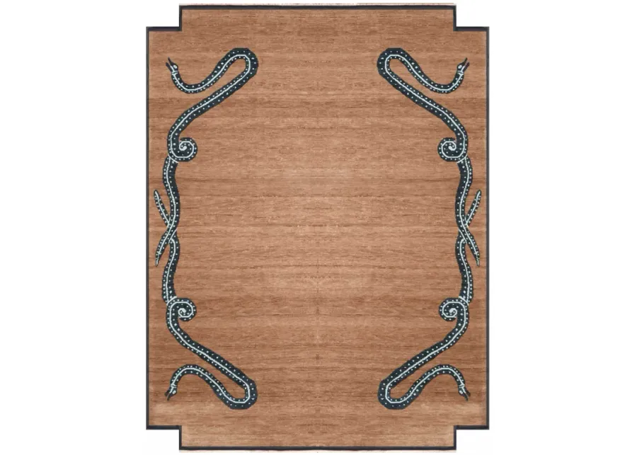 Viper Saddle Turkish Knot Rug