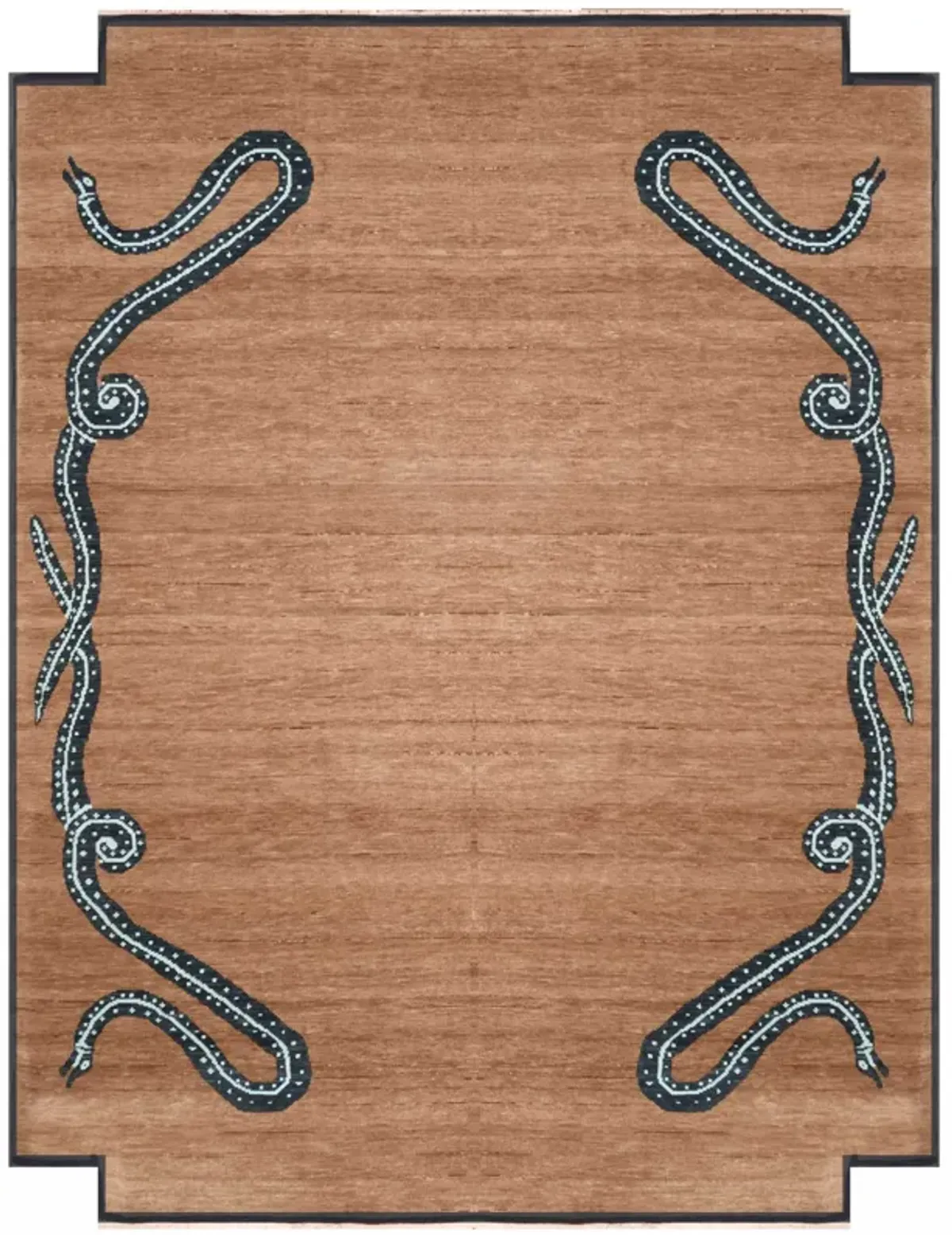 Viper Saddle Turkish Knot Rug