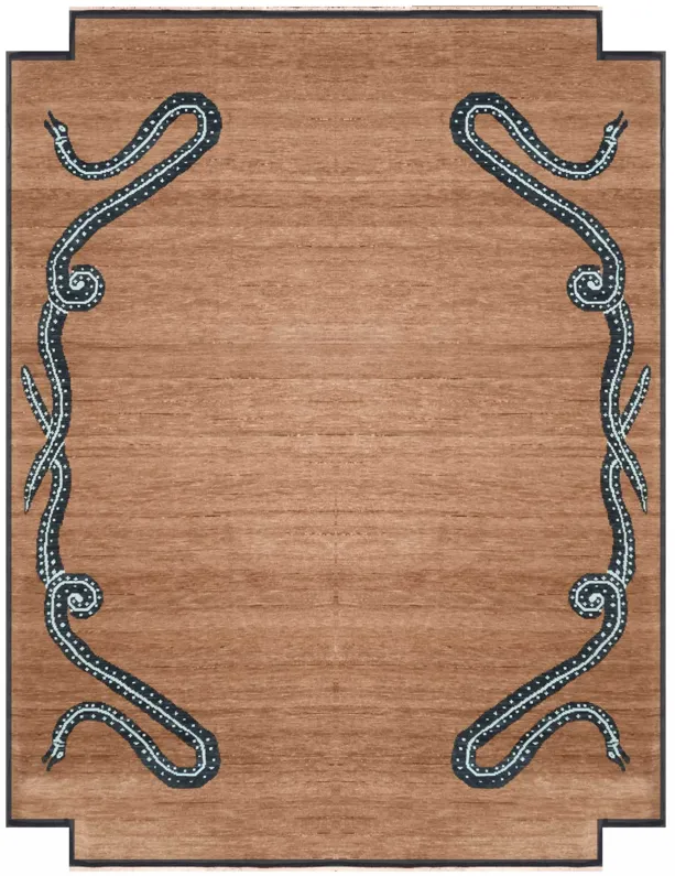 Viper Saddle Turkish Knot Rug