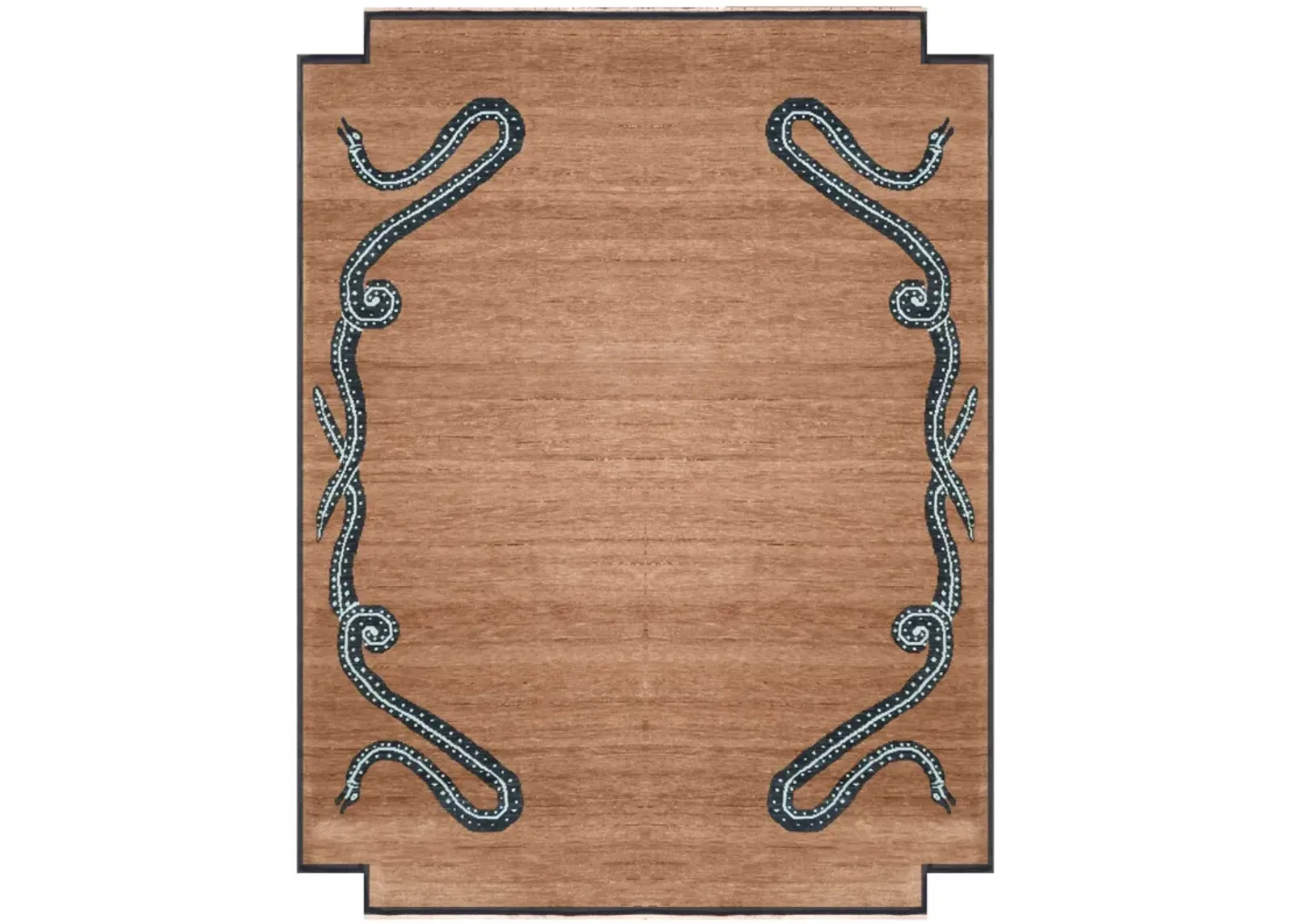 Viper Saddle Turkish Knot Rug