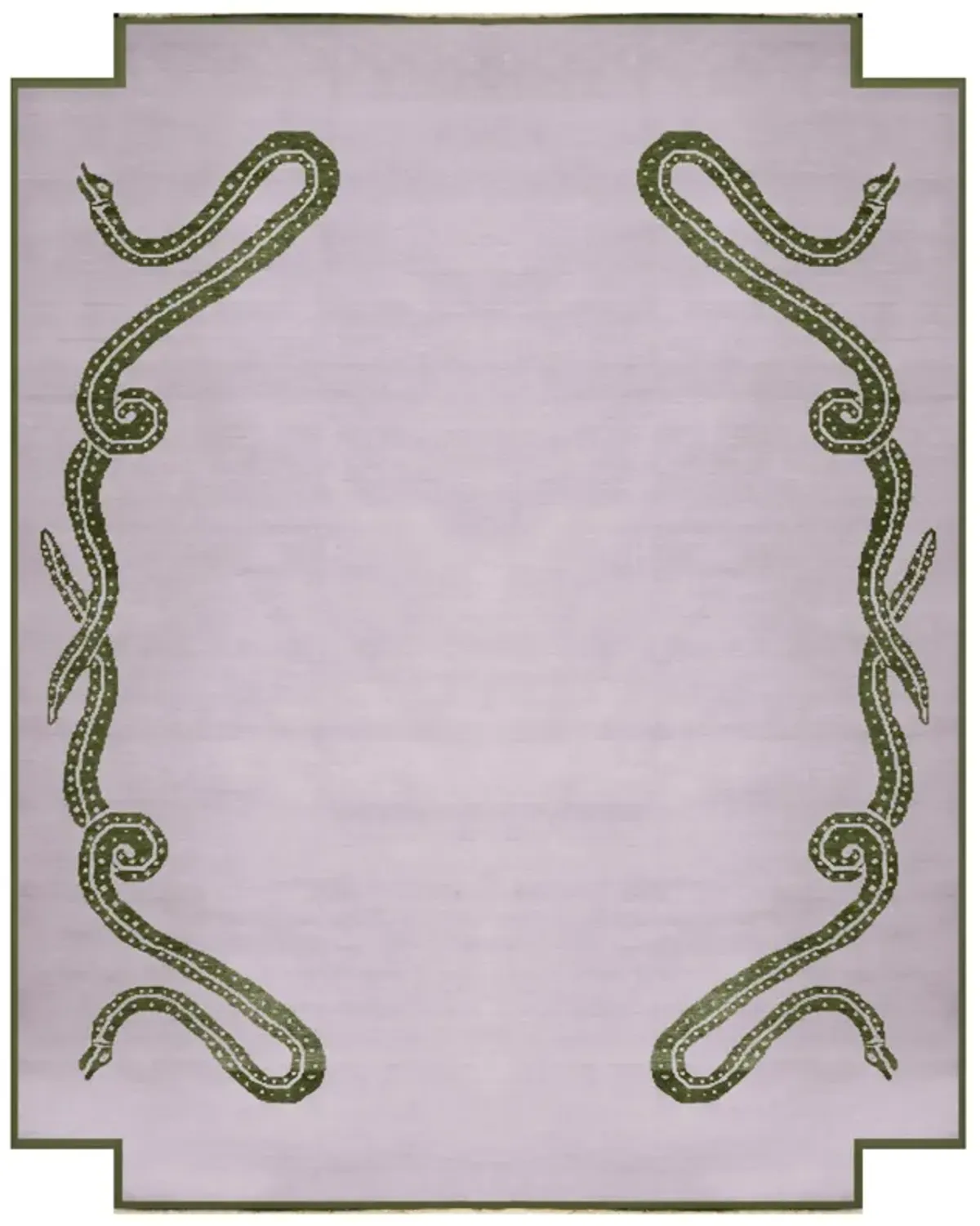 Viper Lilac Turkish Knot Rug