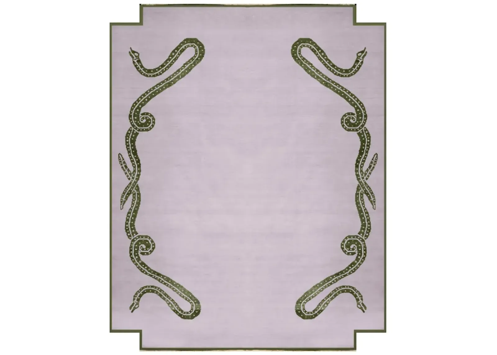 Viper Lilac Turkish Knot Rug