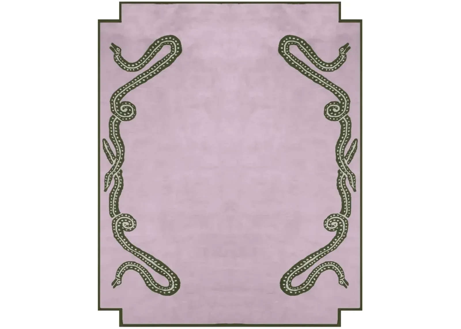 Viper Lilac Tufted Knot Rug