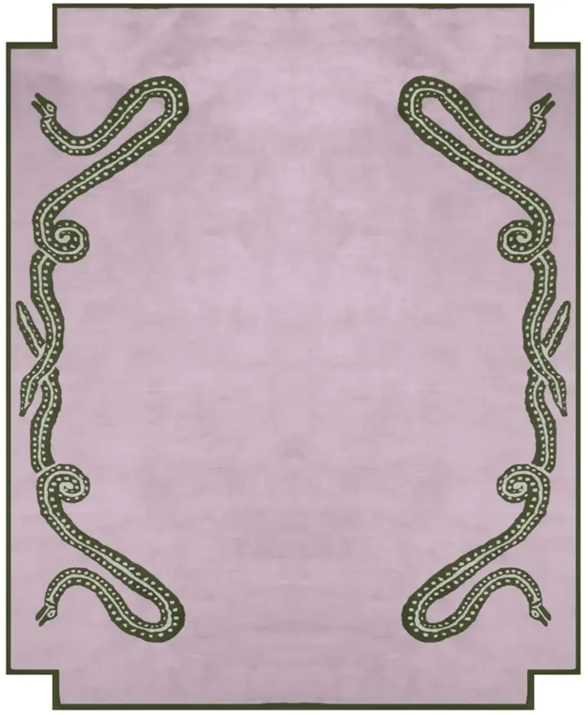 Viper Lilac Tufted Knot Rug