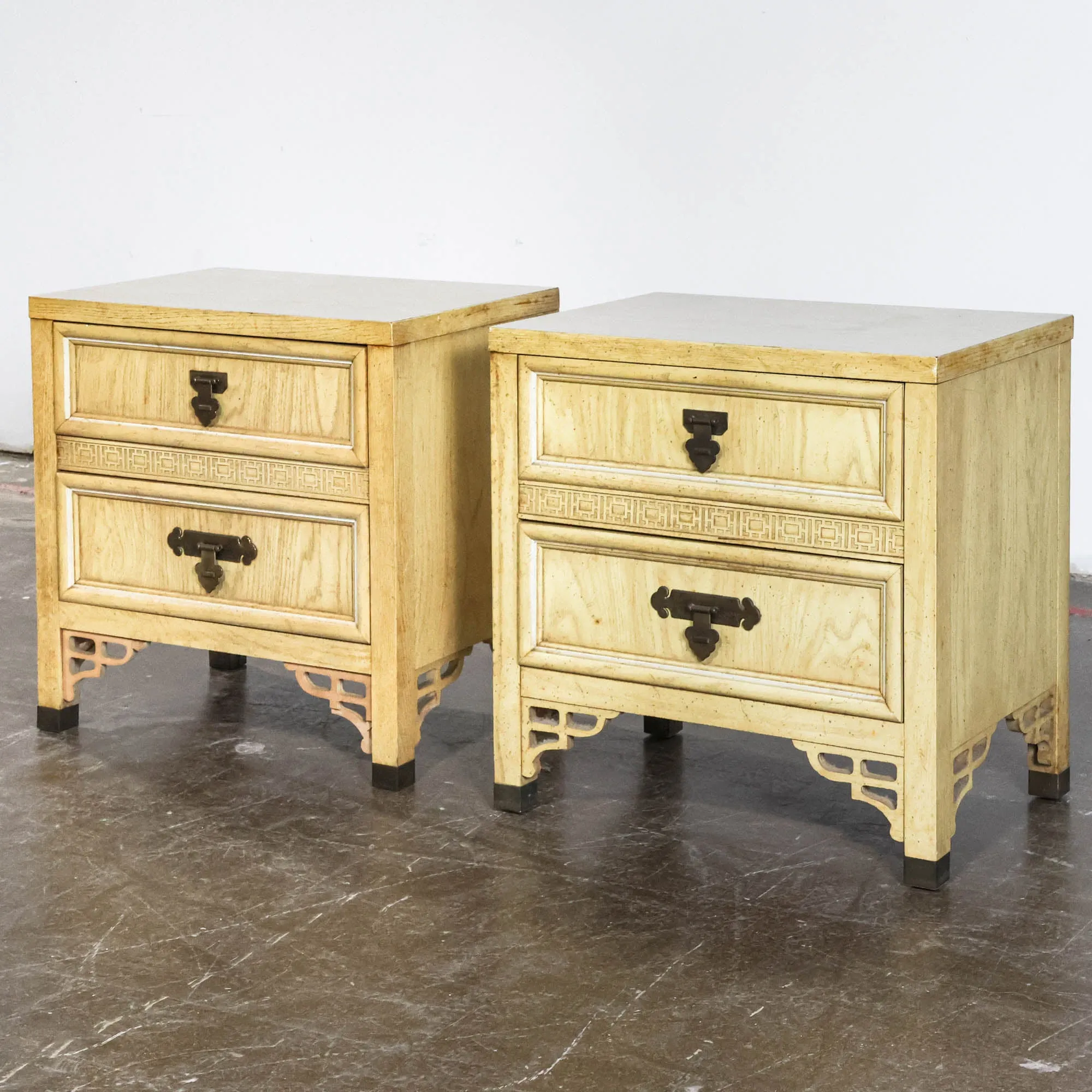 Set of Dixie Shangri La Nightstands