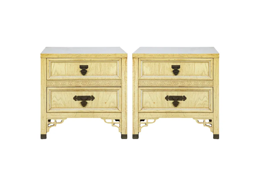 Set of Dixie Shangri La Nightstands